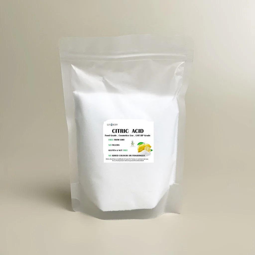 Lux Body Pure Citric Acid 10KG Bulk