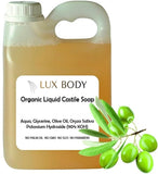 Lux Body Pure Organic Liquid Castile Soap - 4 Litres